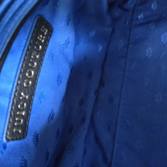 Vintage Juicy Couture Bag with Wallet Navy Blue - Picture 8 of 11